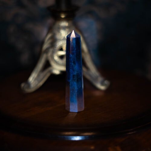 pyrite Obélisque porte-bonheur en pierre naturelle