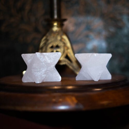 Merkaba sélénite Merkaba en Sélénite – Clarté & Élévation